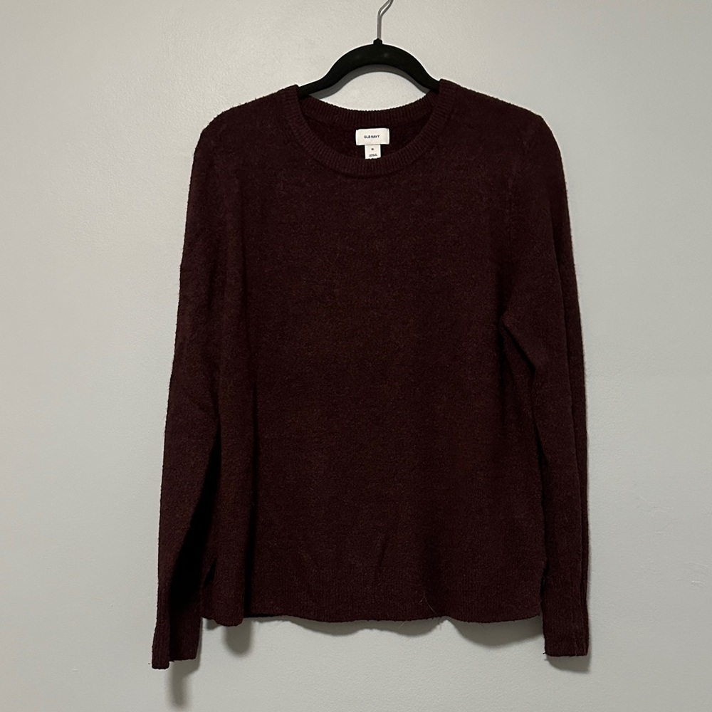 Old Navy Women's Sweater - Dark Burgundy